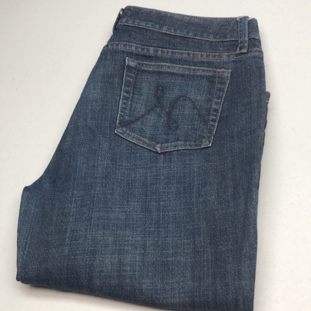 DESIGNER SUSSAN DENIM FLARE LEG JEANS 14/32x31 BOHO COOL 😎